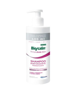 BIOSCALIN TRICOAGE SHAMPOO MAXI SIZE 400 ML - Farmamood