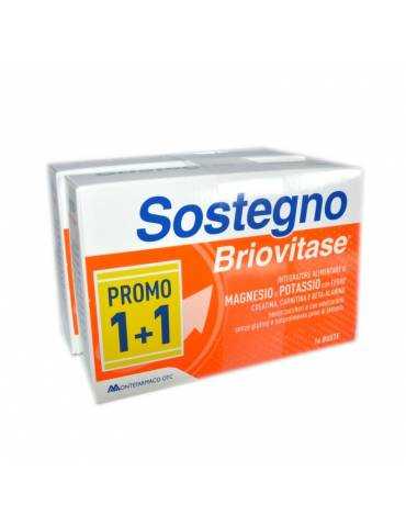 BRIOVITASE SOSTEGNO BIPACK 14 BUSTINE X 2 PEZZI - Farmamood