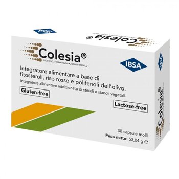 COLESIA SOFT GEL 30 CAPSULE MOLLI - Farmamood