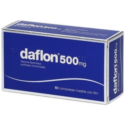 DAFLON*60CPR RIV 500MG - Farmamood