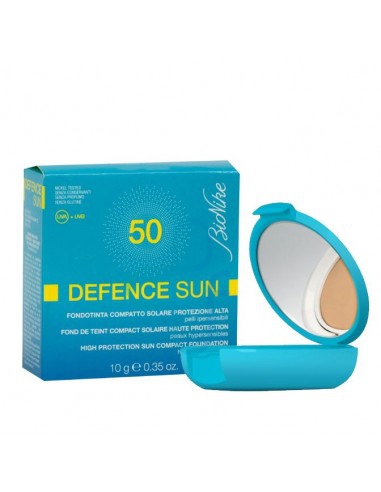 DEFENCE SUN 50 FONDOTINTA COMPATTO N2 BRONZO 10 G - Farmamood