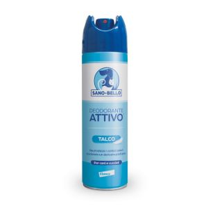SANO E BELLO DEODORANTE ATTIVO TALCO 250 ML - Farmamood
