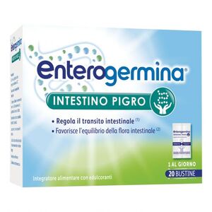 ENTEROGERMINA INTESTINO PIGRO 20 BUSTINE - Farmamood