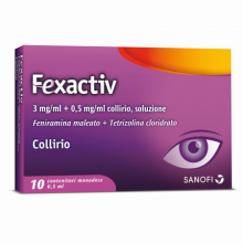 FEXACTIV*COLLIRIO 10FL 0,5ML - Farmamood