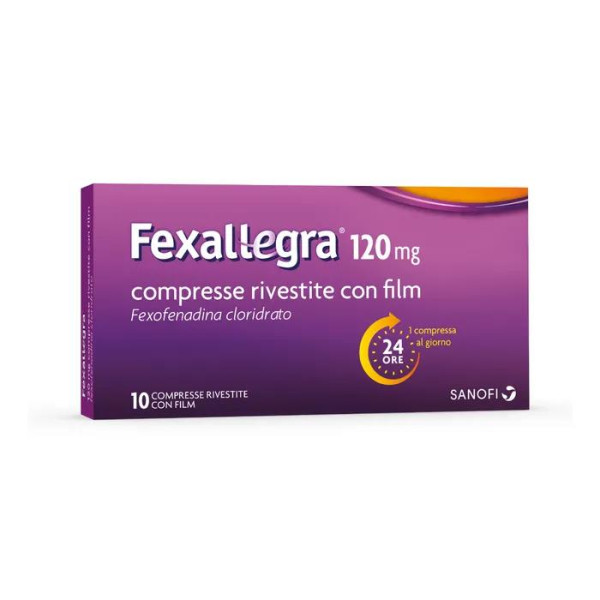 FEXALLEGRA*10CPR RIV 120MG - Farmamood
