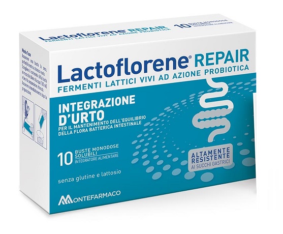 LACTOFLORENE REPAIR IBS 10 BUSTE DA 2 G SENZA GLUTINE SENZA LATTOSIO - Farmamood