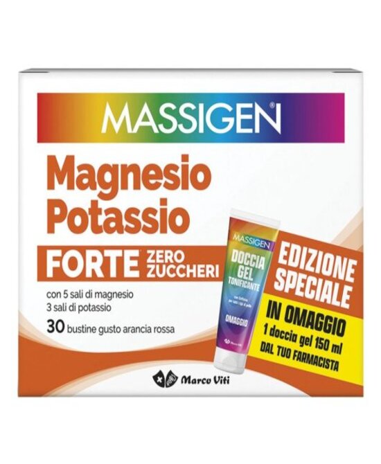 MASSIGEN MAGNESIO POTASSIO FORTE 30 BUSTINE EDIZIONE SPECIALE 2025 - Farmamood
