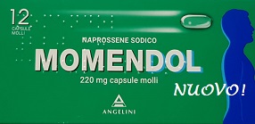 MOMENDOL*12CPS MOLLI 220MG - Farmamood