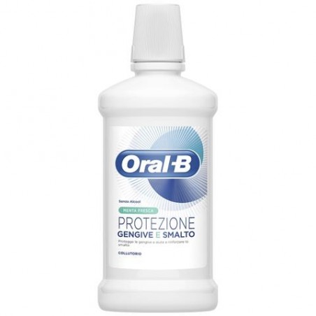 ORALB PROTEZIONE GENGIVE E SMALTO COLLUTORIO 500 ML - Farmamood