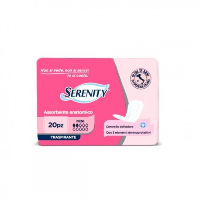 SERENITY ASSORBENTE ANATOMICO CON ALOE FLEXIT MINI 20 PEZZI - Farmamood