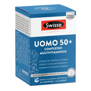 SWISSE MULTIVITAMINICO UOMO 50+ 30 COMPRESSE - Farmamood
