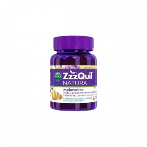 ZZZQUIL NATURA MANGO & BANANA 60 PASTIGLIE GOMMOSE - Farmamood