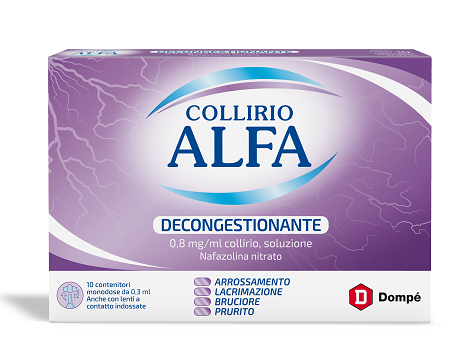 COLLIRIO ALFA DEC*10CONT 0,3ML - Farmamood