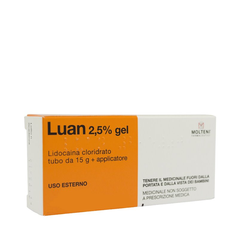 LUAN*GEL 15G 2,5%+APPLICATORE - Farmamood