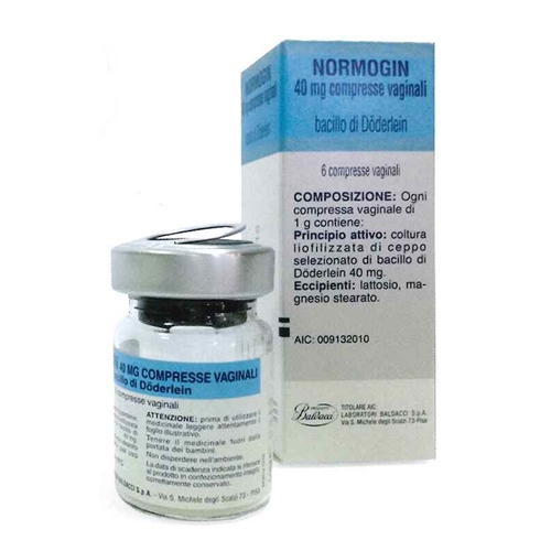 NORMOGIN*6CPR VAG 40MG - Farmamood