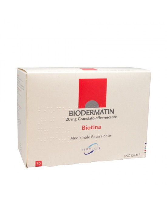 BIODERMATIN*GRAT 30BUST 20MG - Farmamood