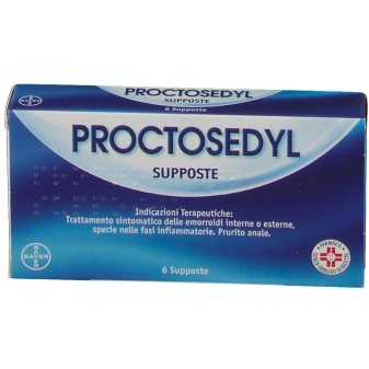 PROCTOSEDYL*6SUPPOSTE - Farmamood