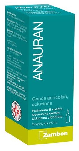 ANAURAN*GTT AURIC FL 25ML - Farmamood
