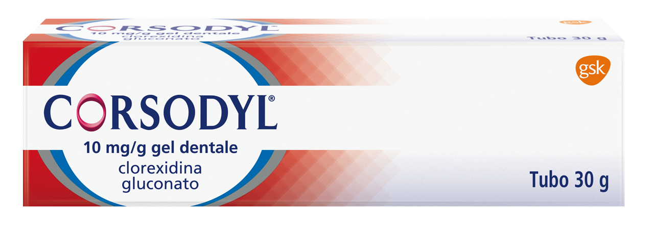 CORSODYL*GEL DENT 30G 1G/100G - Farmamood
