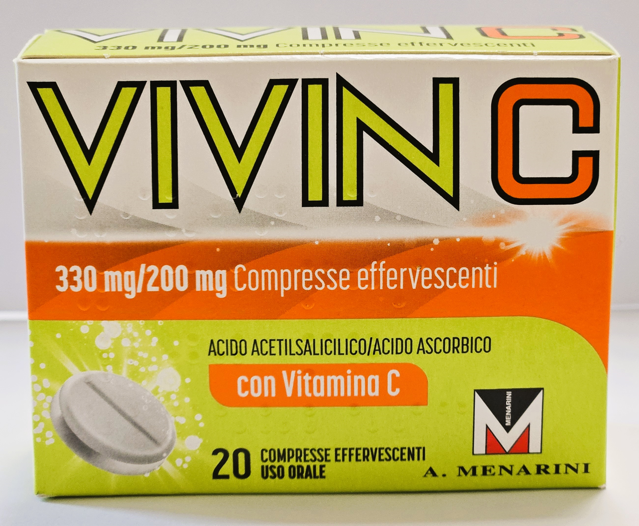 VIVIN C*20CPR EFF 330MG+200MG - Farmamood