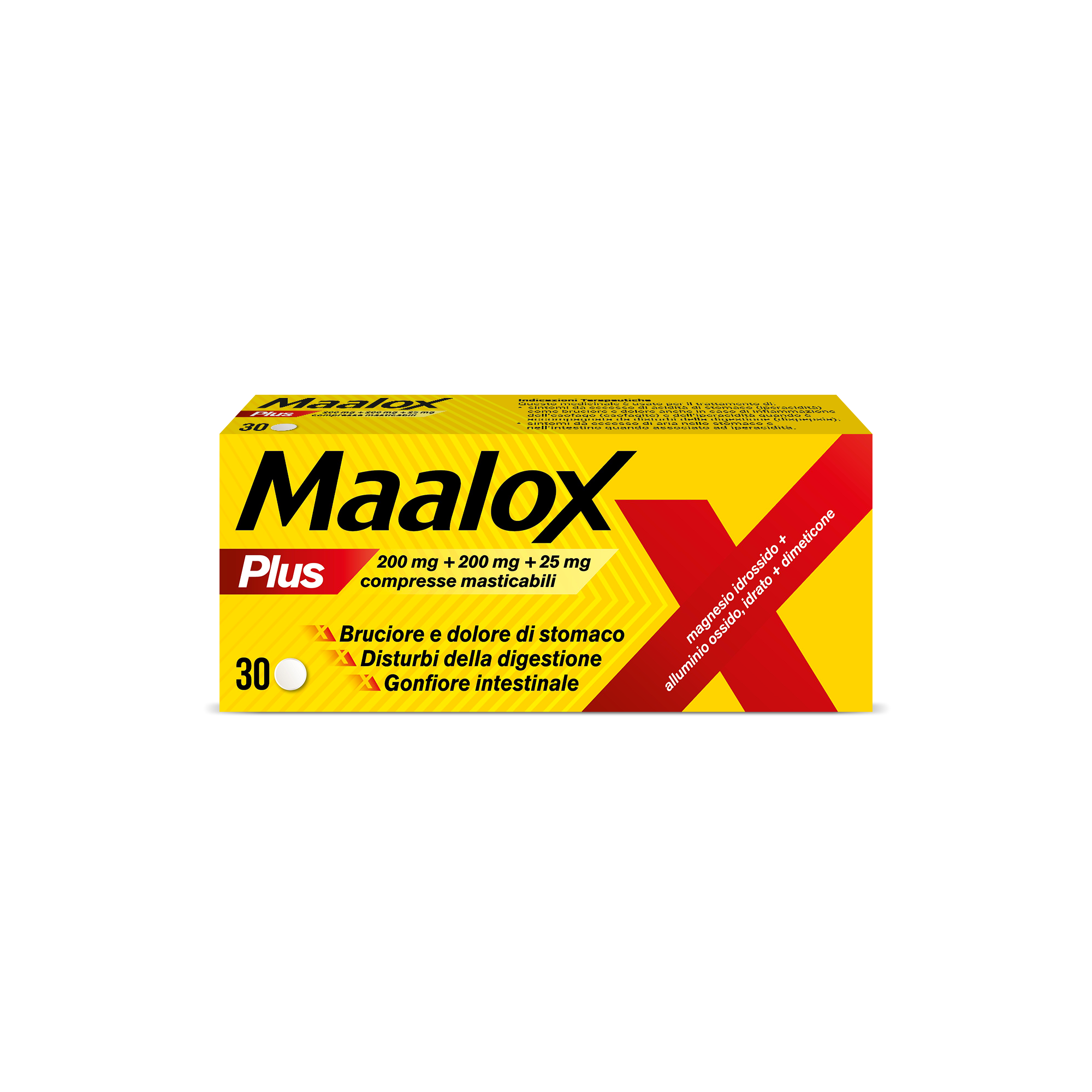 MAALOX PLUS*30CPR MAST - Farmamood