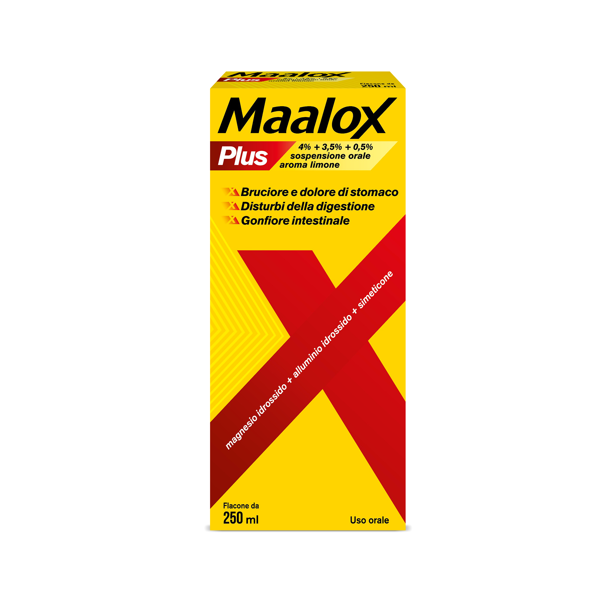 MAALOX PLUS*OS SOSP 4+3,5+0,5% - Farmamood