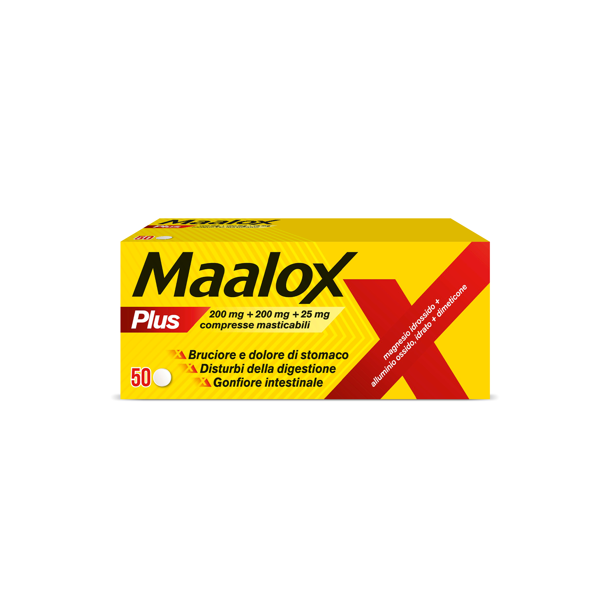 MAALOX PLUS*50CPR MAST - Farmamood