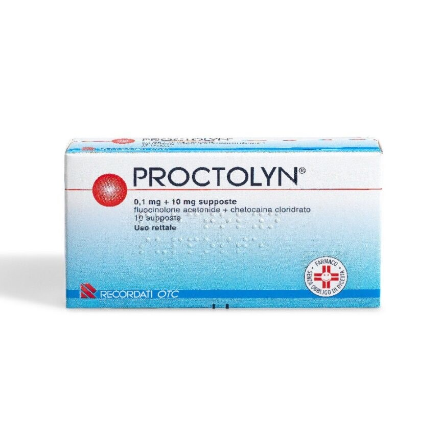 PROCTOLYN*10SUPP 0,1MG+10MG - Farmamood