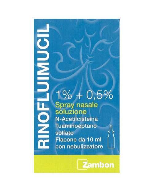 RINOFLUIMUCIL*SPRAY NAS 10ML - Farmamood