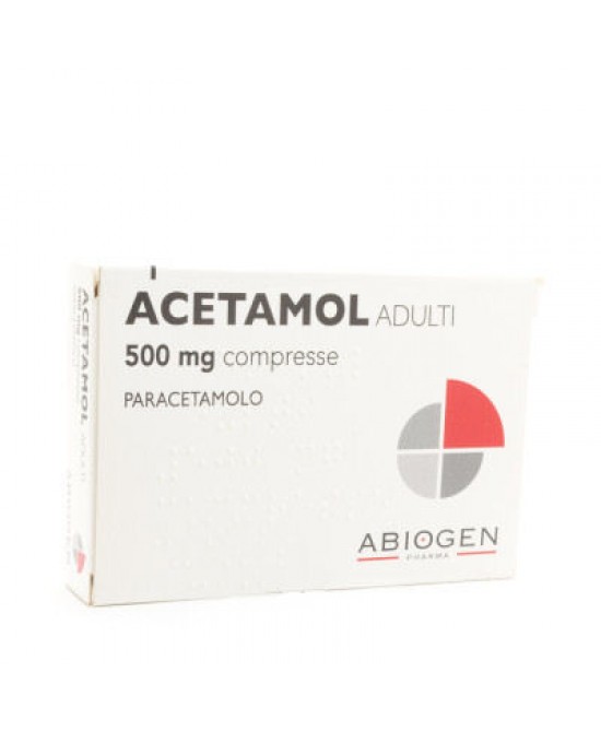 ACETAMOL*AD 20CPR 500MG - Farmamood