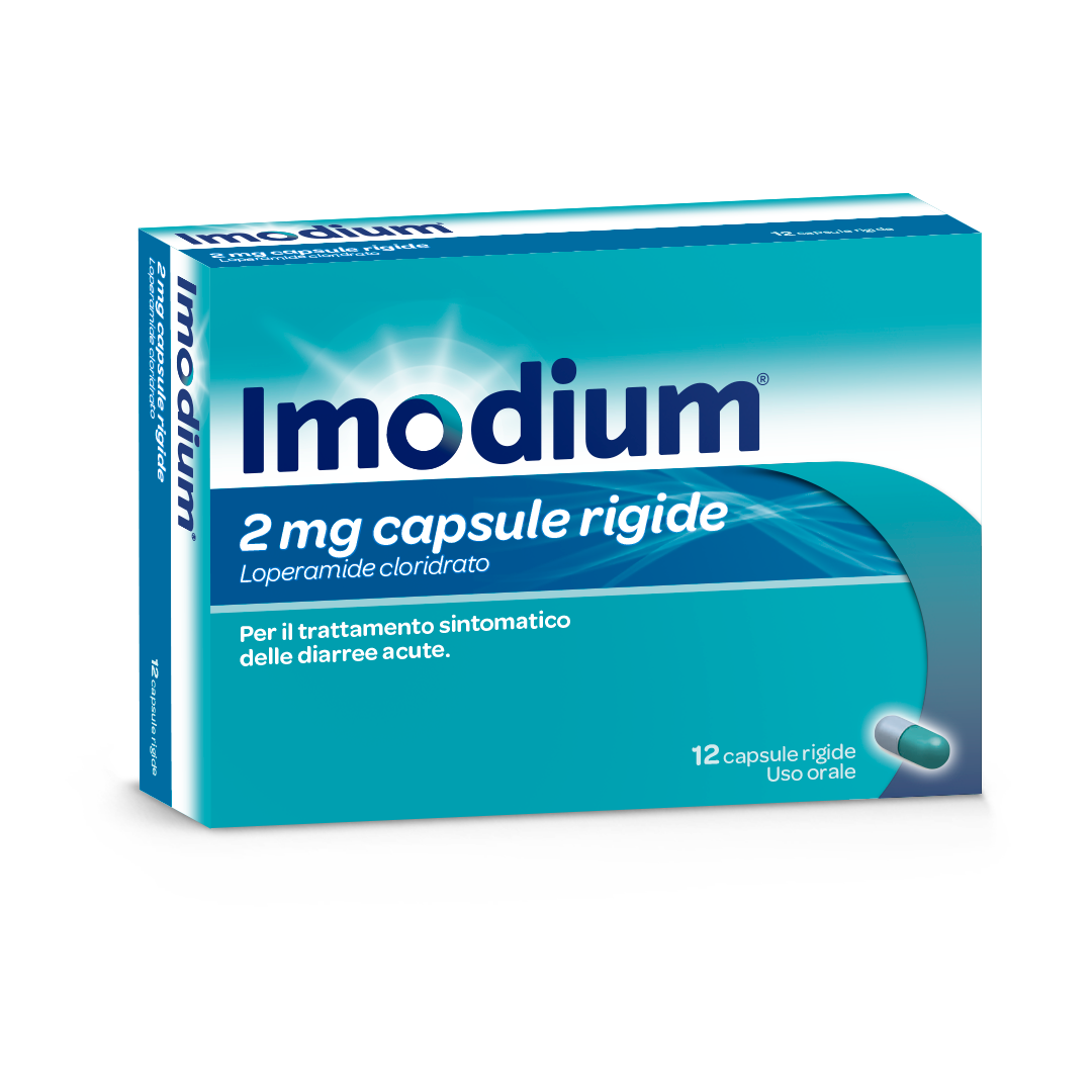 IMODIUM*12CPS 2MG - Farmamood