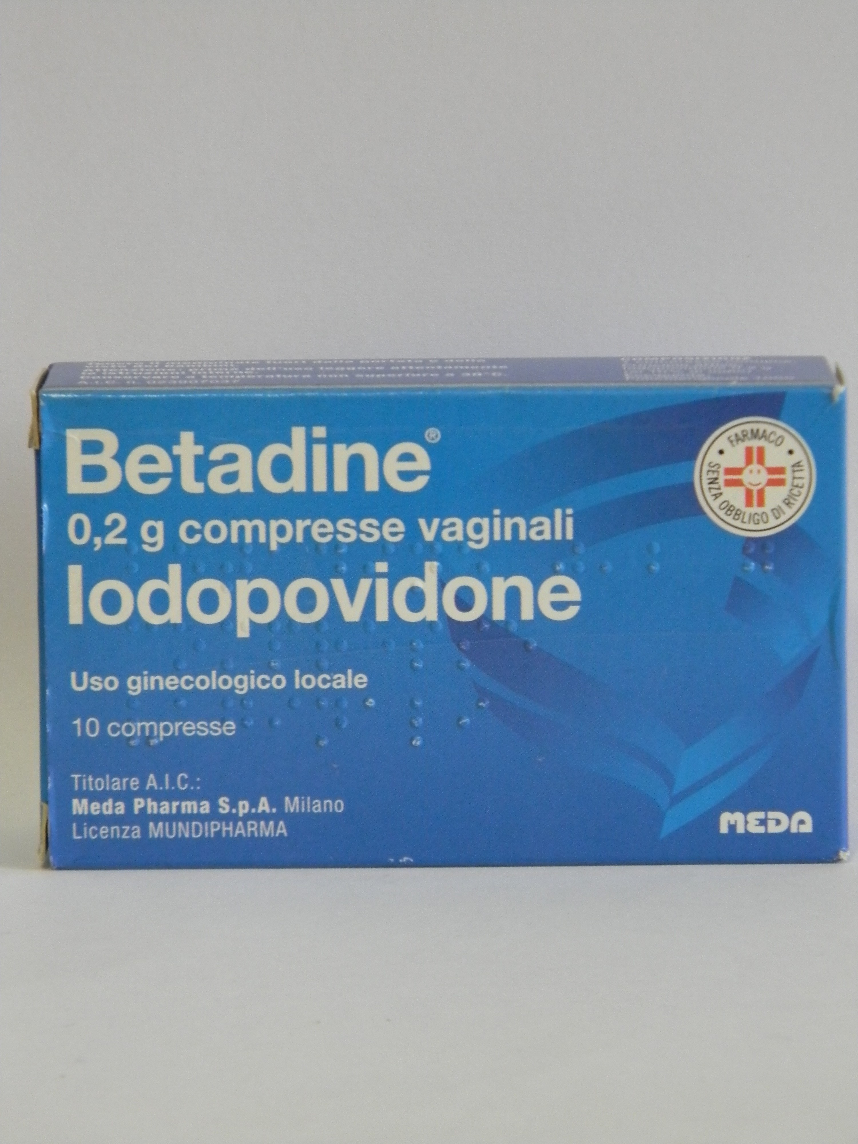 BETADINE*10CPR VAG 200MG - Farmamood