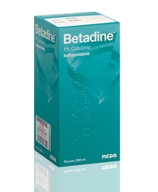 BETADINE*COLLUT FL 200ML 1% - Farmamood