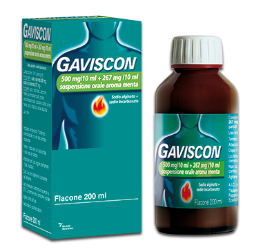 GAVISCON*OS 500+267MG/10ML MEN - Farmamood