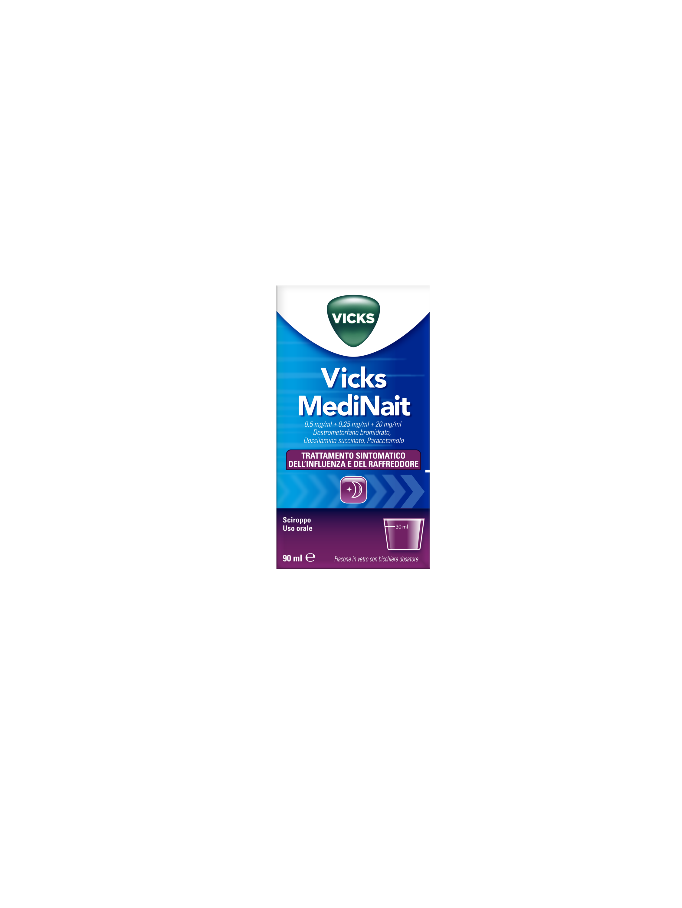 VICKS MEDINAIT*SCIR 90ML - Farmamood