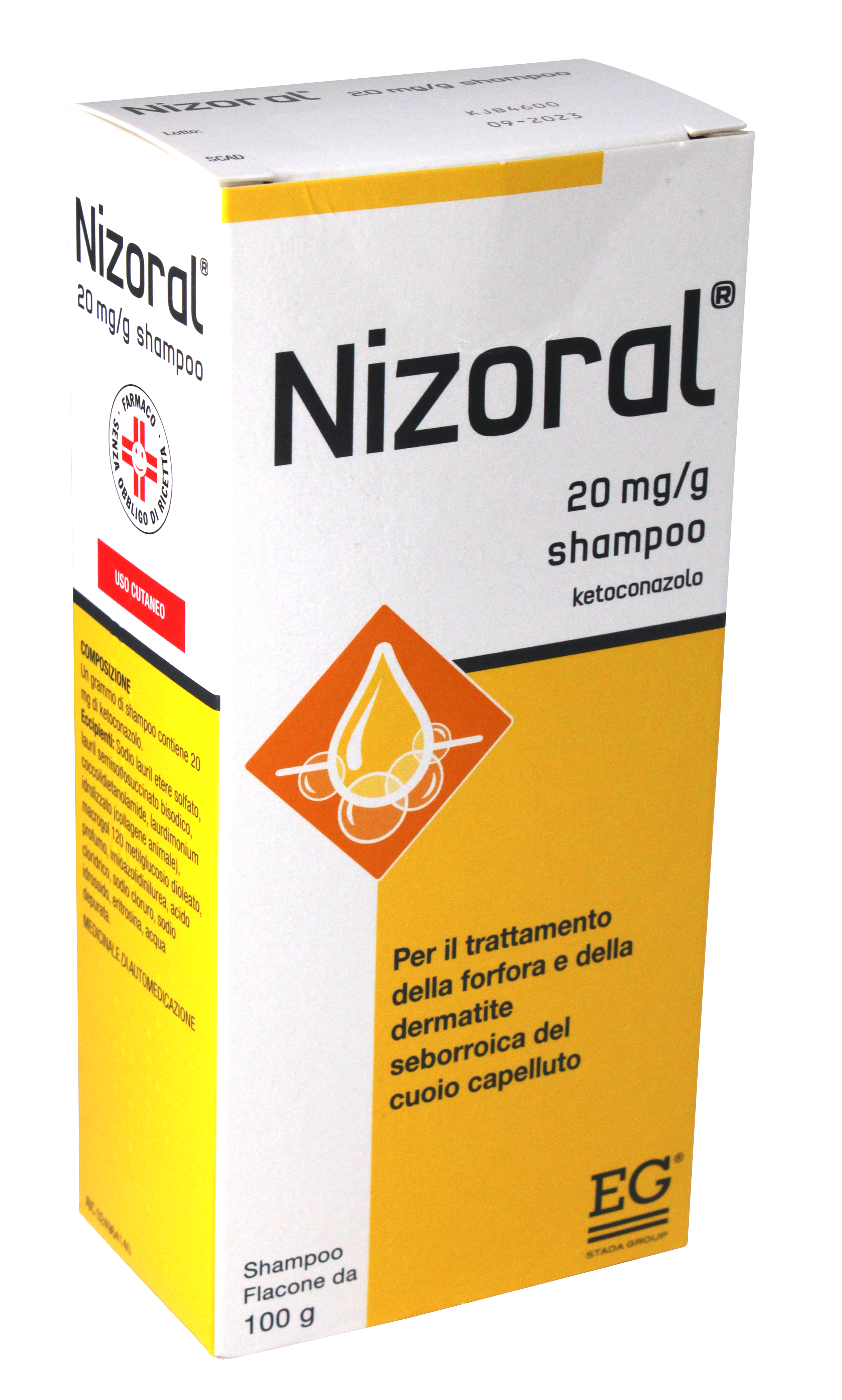 NIZORAL*SHAMPOO FL 100G 20MG/G - Farmamood