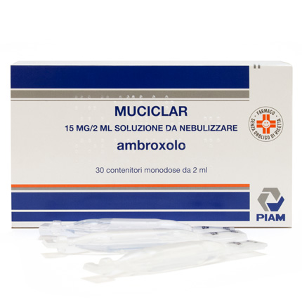 MUCICLAR*NEBUL 30FL 15MG 2ML - Farmamood