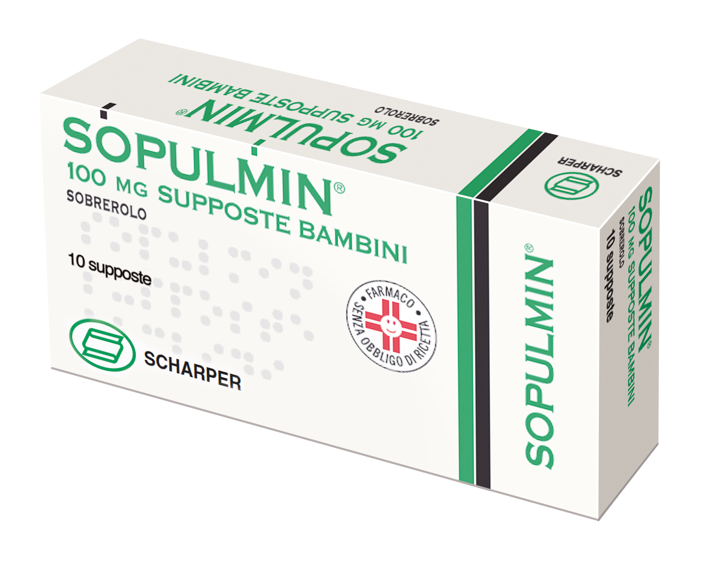 SOPULMIN*BB 10SUPP 100MG - Farmamood