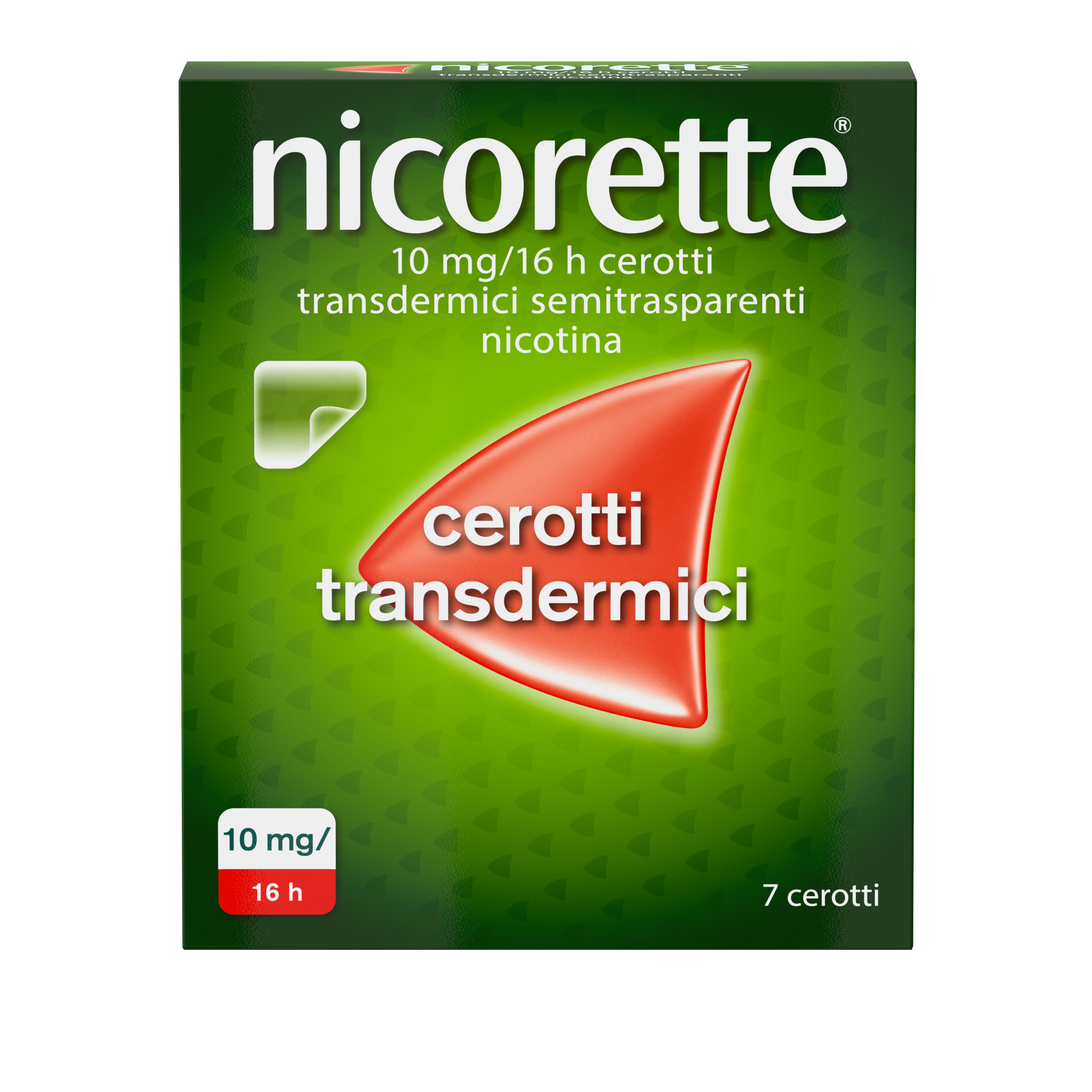 NICORETTE*7CER TRANSD 10MG/16H - Farmamood