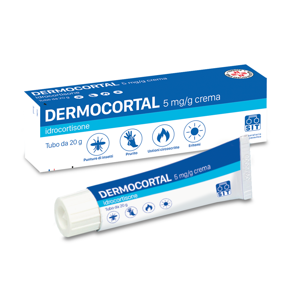 DERMOCORTAL*CREMA 20G 0,5% - Farmamood