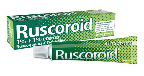 RUSCOROID*CREMA RETT 40G 1%+1% - Farmamood
