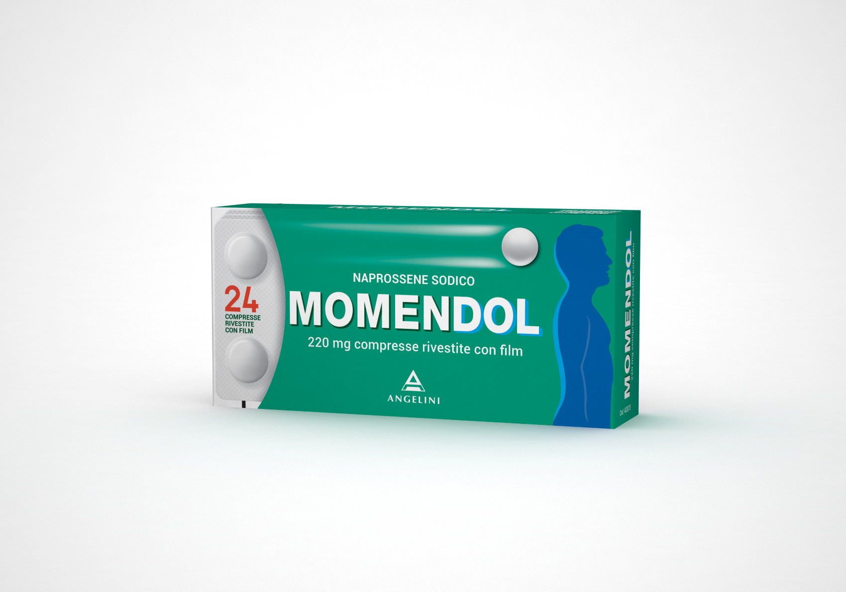 MOMENDOL*24CPR RIV 220MG - Farmamood