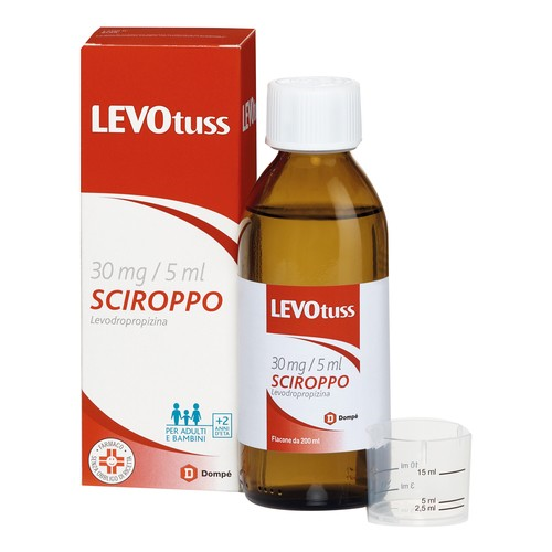 LEVOTUSS*SCIR 200ML 30MG/5ML - Farmamood