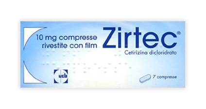 ZIRTEC*7CPR RIV 10MG - Farmamood