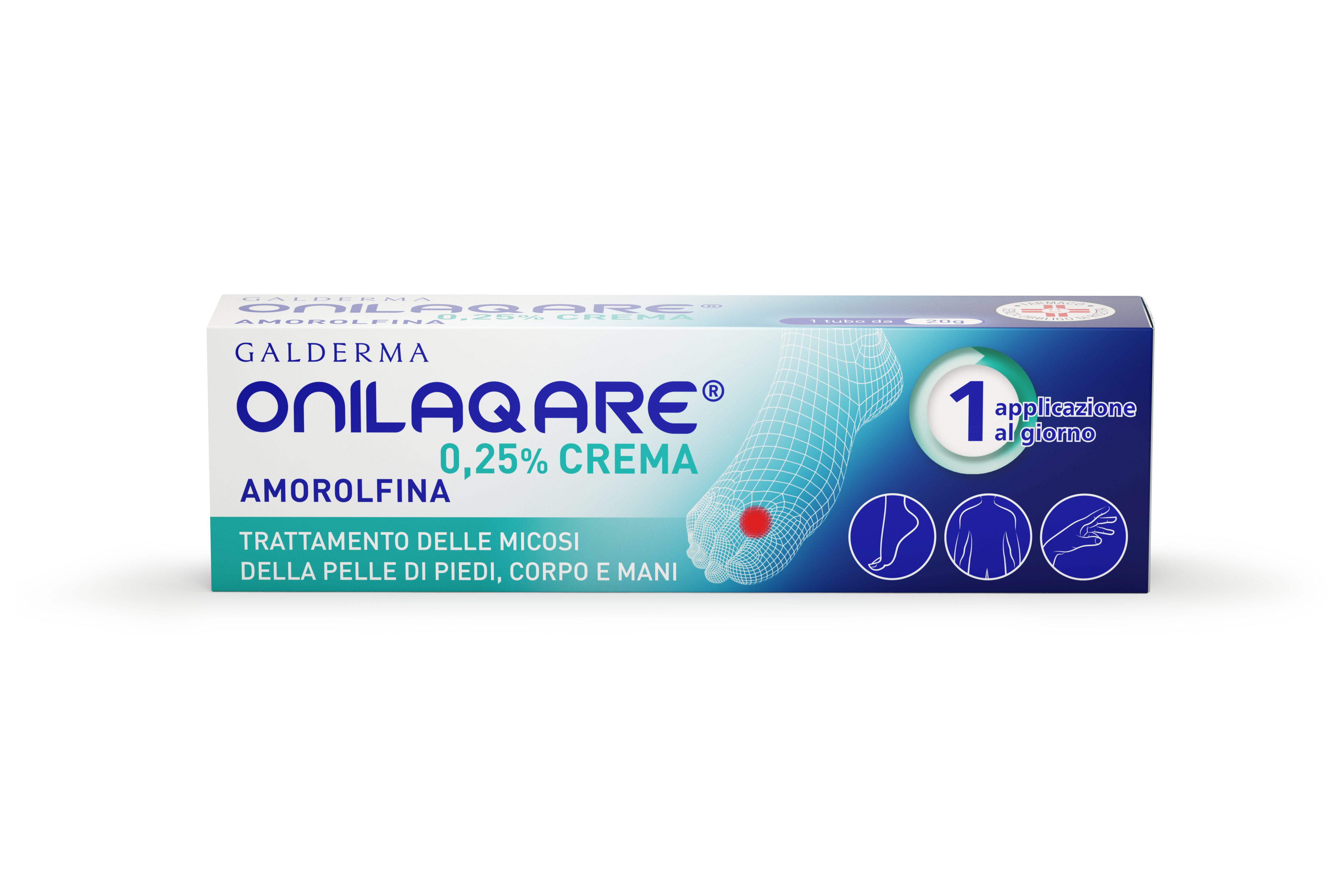 ONILAQARE*DERM CREMA 20G 0,25% - Farmamood