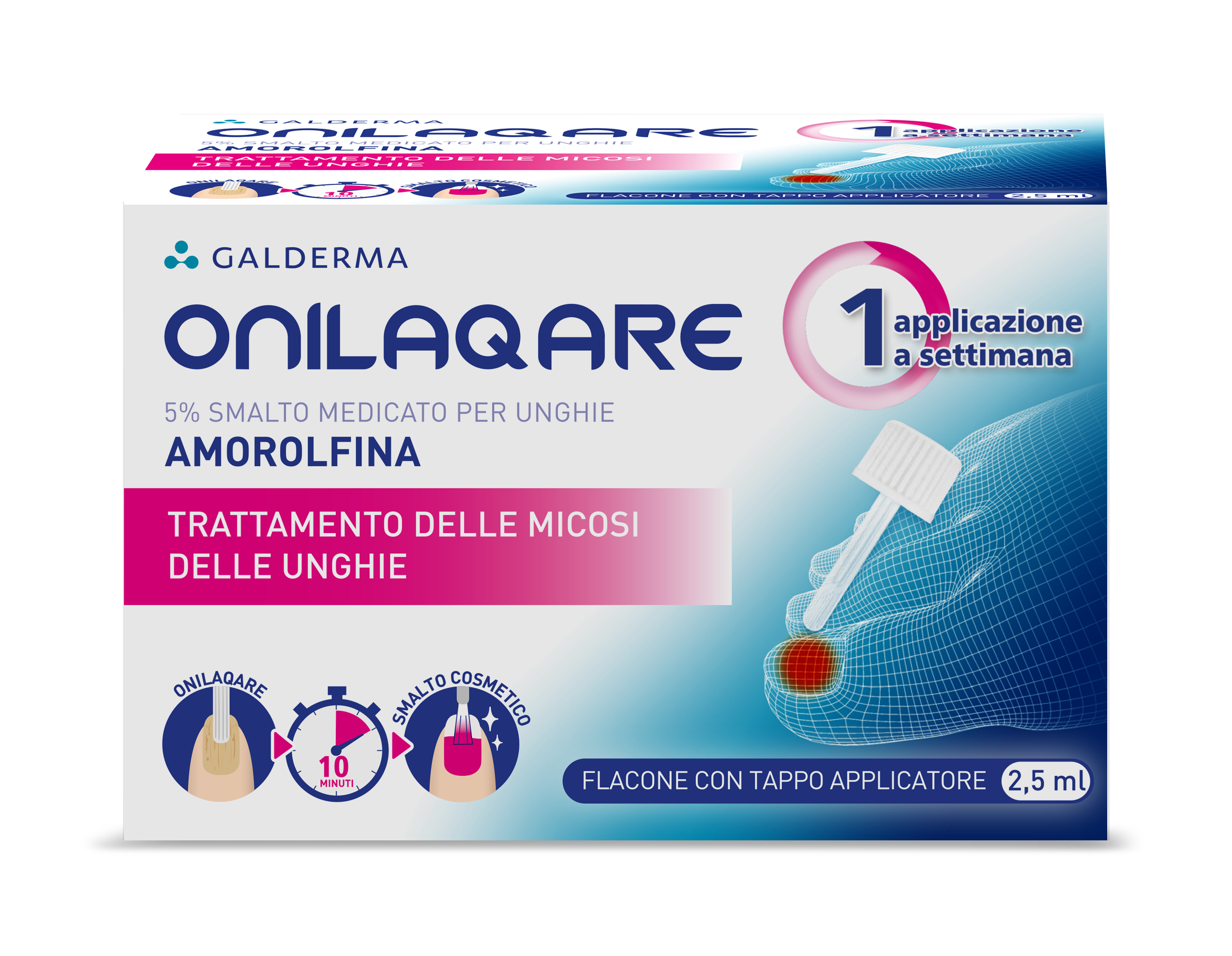 ONILAQARE*SMALTO UNGHIE 2,5ML - Farmamood