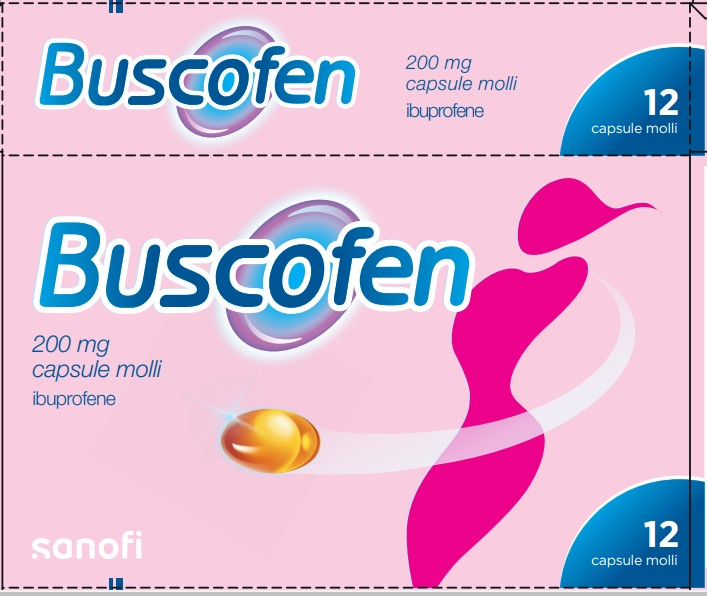 BUSCOFEN*12CPS MOLLI 200MG - Farmamood