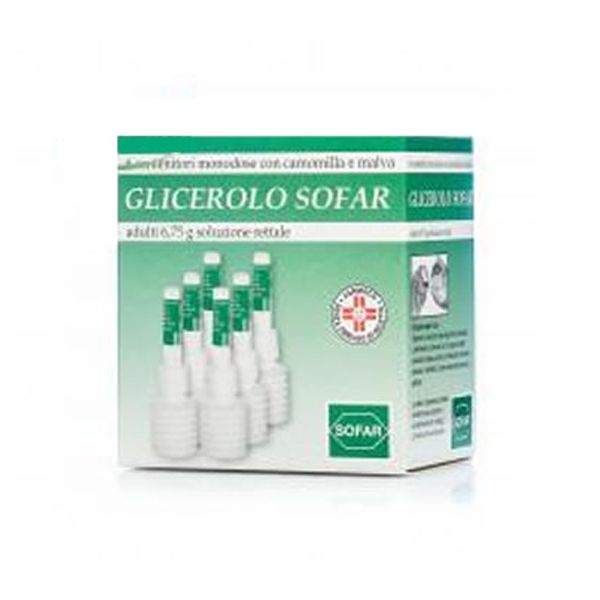 GLICEROLO SOFAR*6CONT 6,75G - Farmamood