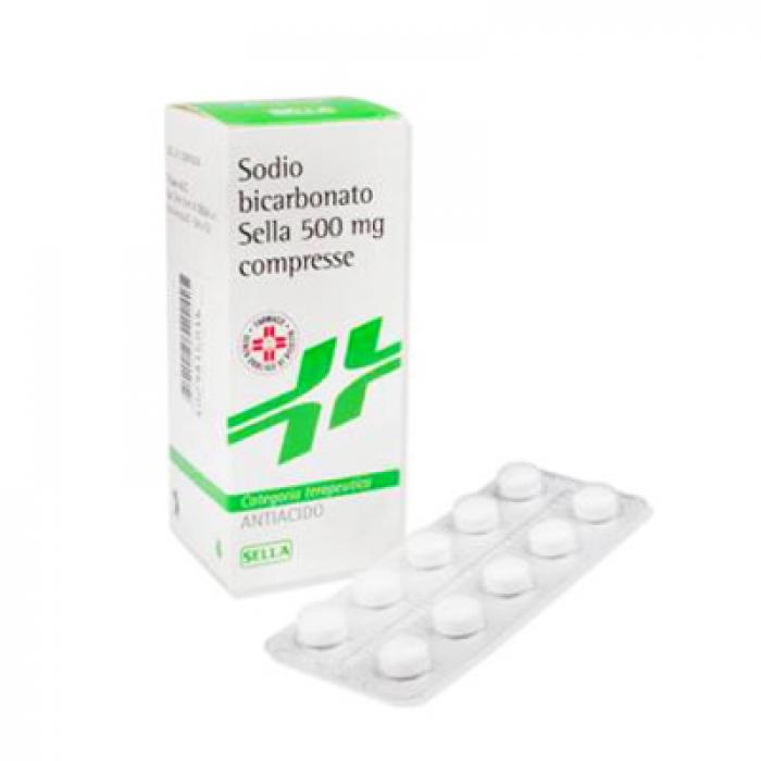 SODIO BICARB*50CPR 500MG - Farmamood