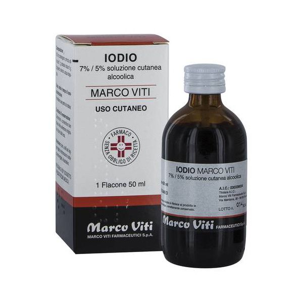 IODIO SOL ALCO I MV*50ML - Farmamood